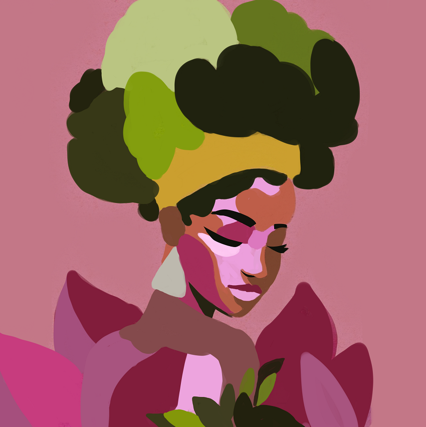 Art Design Graffiti Art Hip Hop African Girl