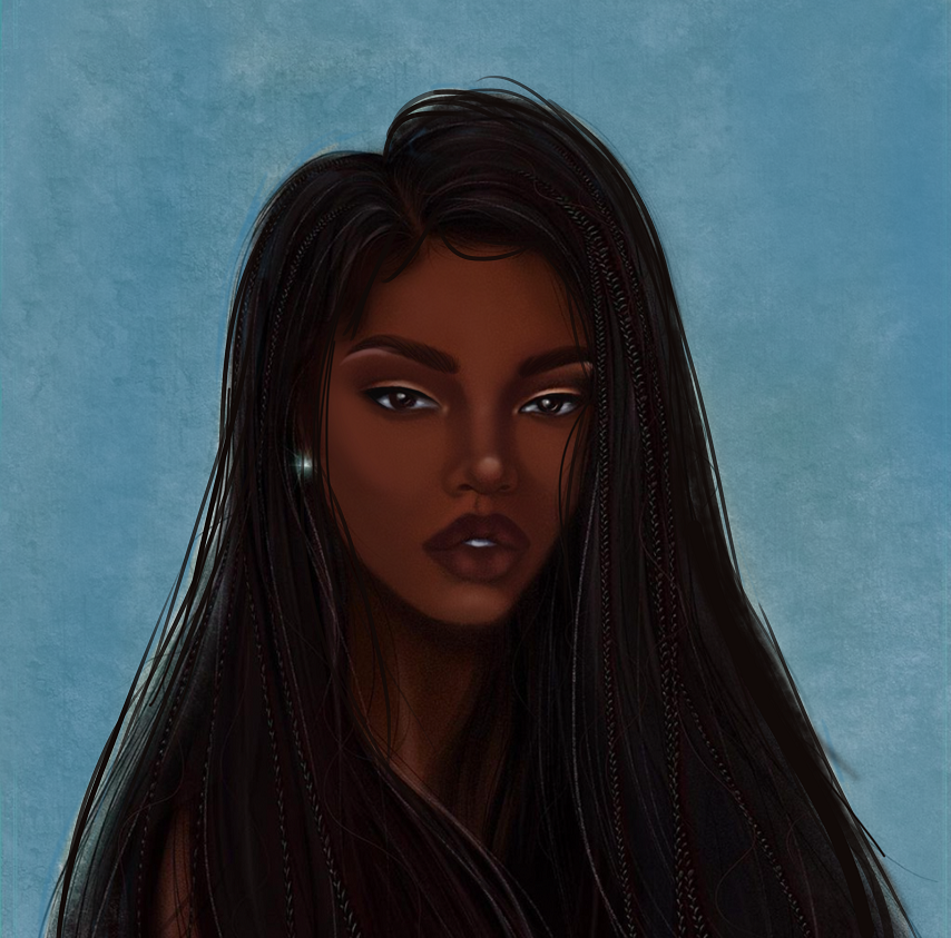 Art Design Graffiti Art Hip Hop African Girl