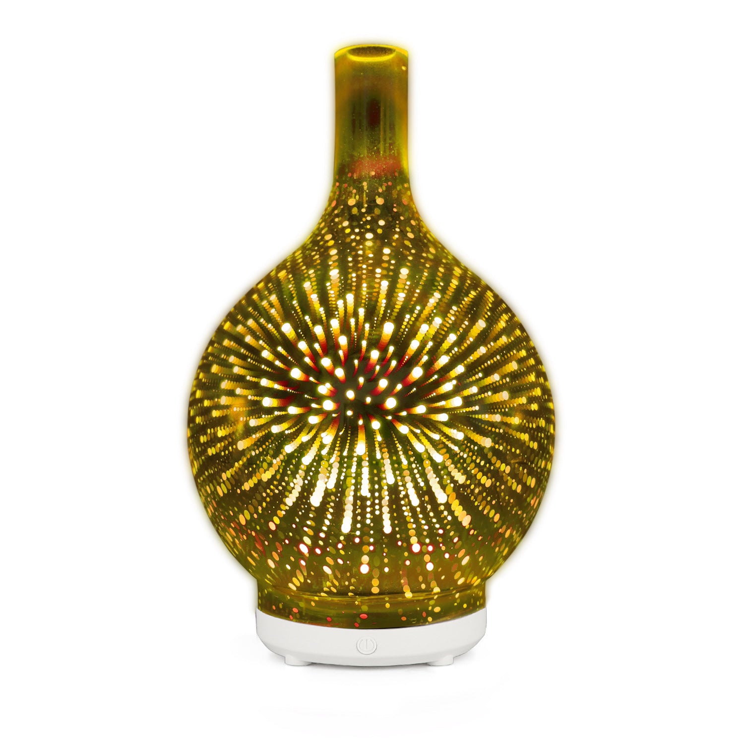 Glass Colorful Vase Humidifier