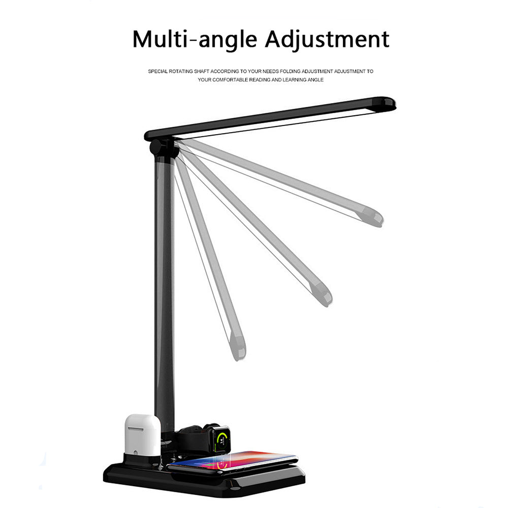 LED Desk Lamp Light  Wireless Charger