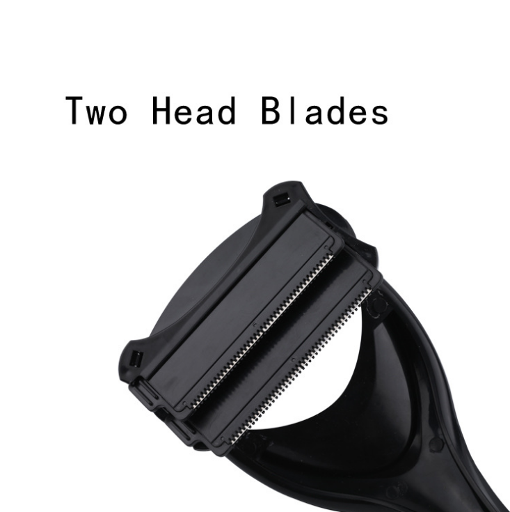 Men Back Shaver 2.0 Back Hair Shaver Two Head Blade Foldable