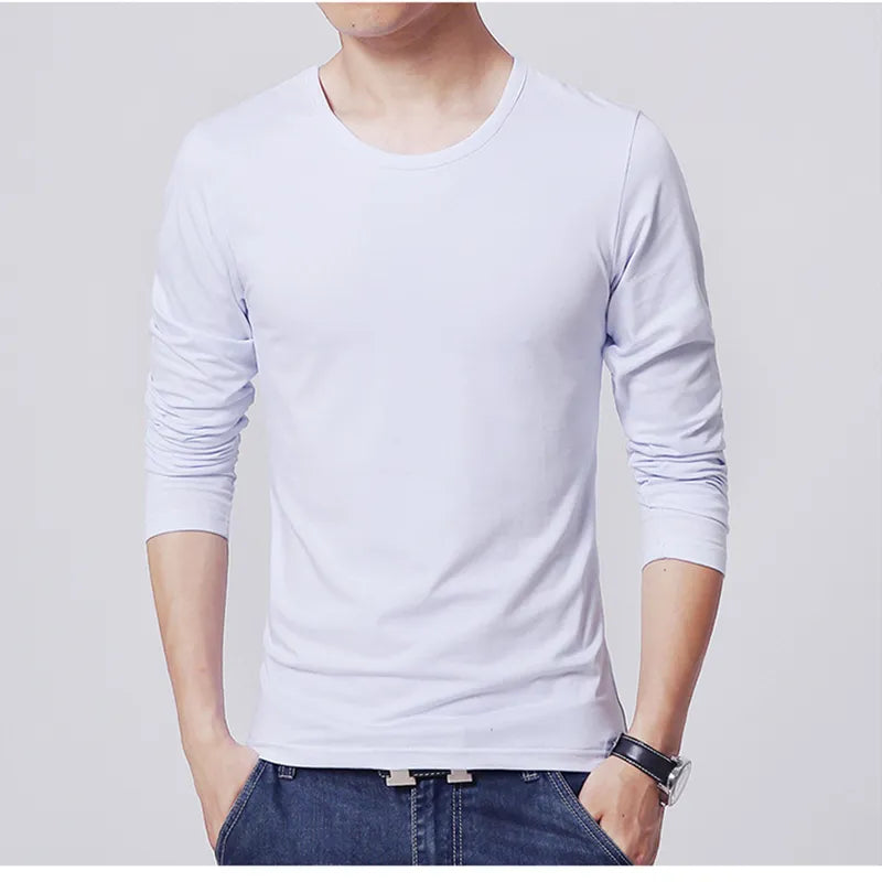 2023 MRMT Brand New Men's T-Shirts Long Sleeve Slim Men