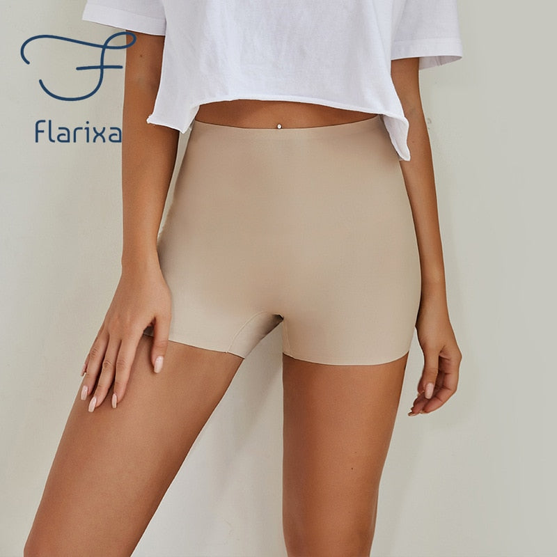 Safety Pants High Waist Women's Shorts