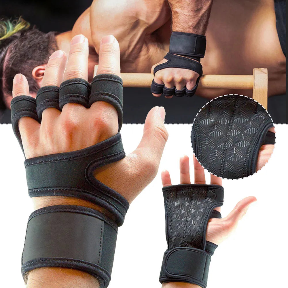 1 Pairs Weightlifting Training Gloves for Men Women