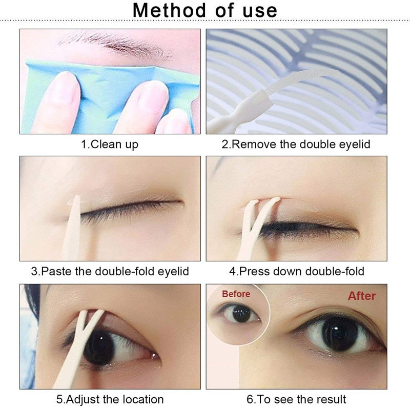 240pcs Eyelid Tape Sticker Invisible