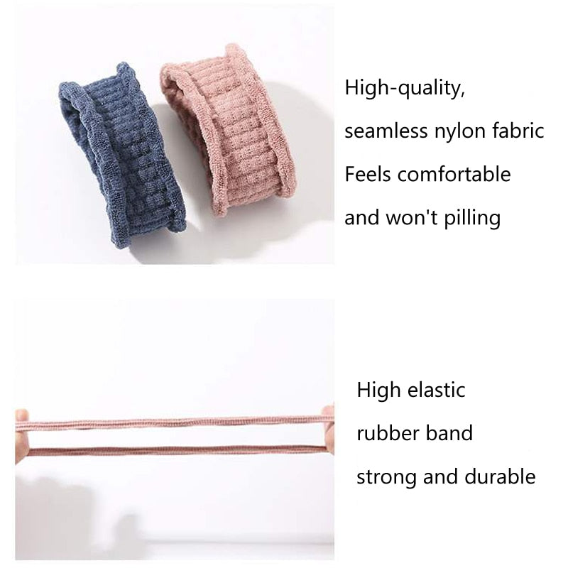 10PCS Women Girls Simple Basic Elastic Hair - Hair Accessories