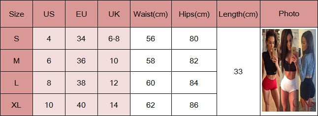 Women's Sports High Waist Shorts Athletic Gym Workout Fitness Leggin