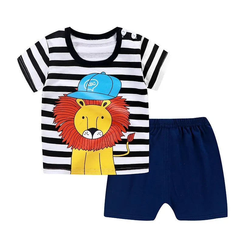 Designer Baby Boy Clothes  Tshirt +shorts Baseball Football