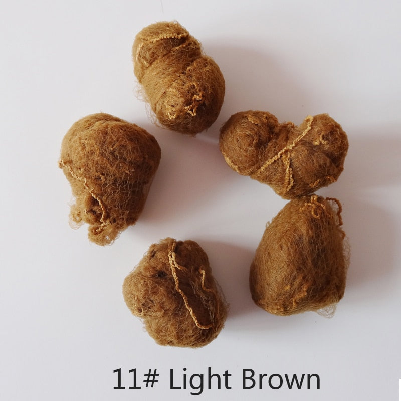 50pcs/20pcs Sample Order Five Colors Nylon Hairnets Invisible