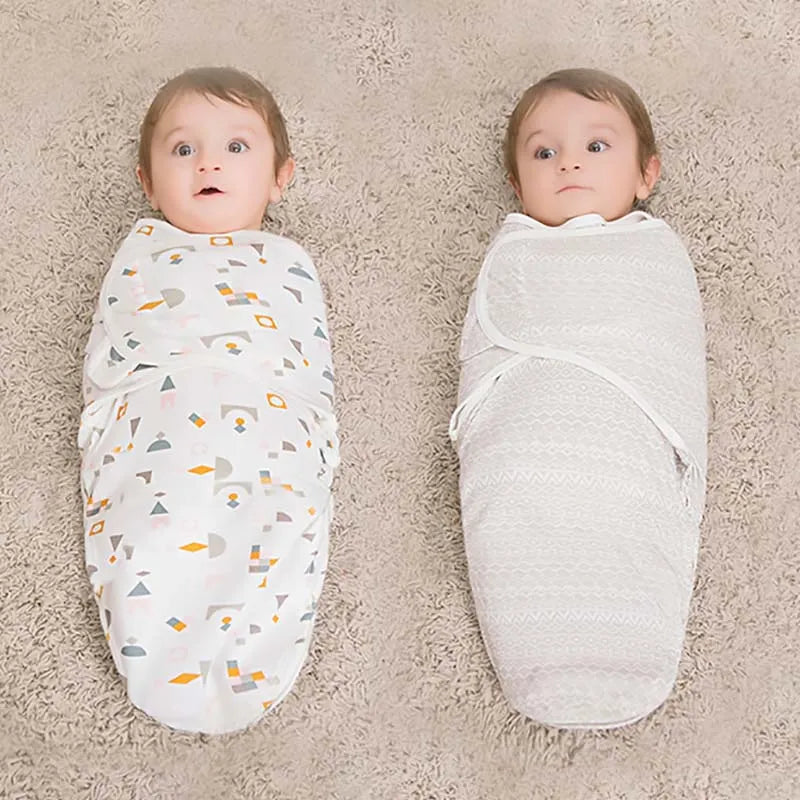 Babies Sleeping Bags Newborn Baby Cocoon Swaddle Wrap Envelope 100%Cotton 0-6 Months