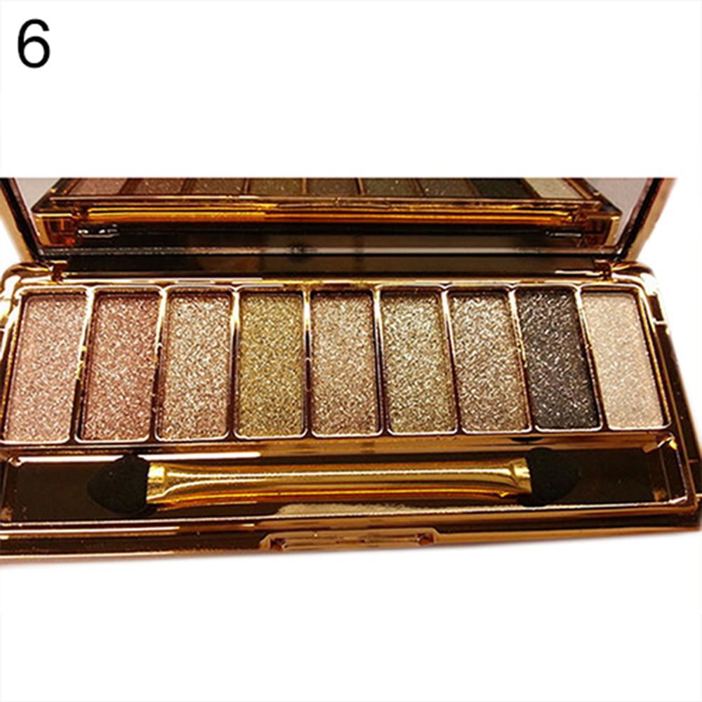 9 colors Fashion Eyeshadow Palette Matte Eyeshadow Glitter Makeup Cosmetics