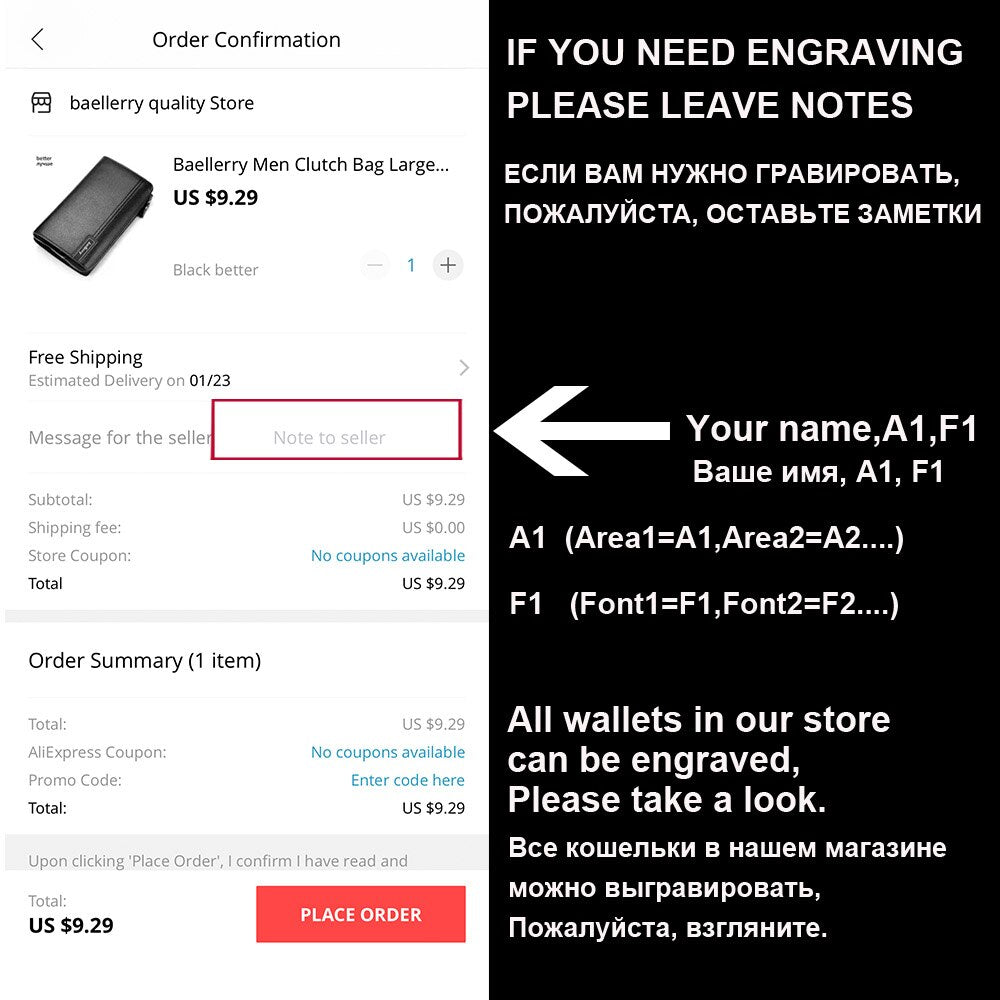 Baellerry Men Clutch Bag Large Capacity Men Wallets Cell Phone Pocket