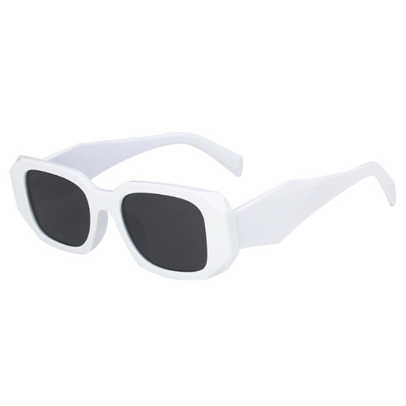 Fashion Square Sunglasses Woman Brand Designer