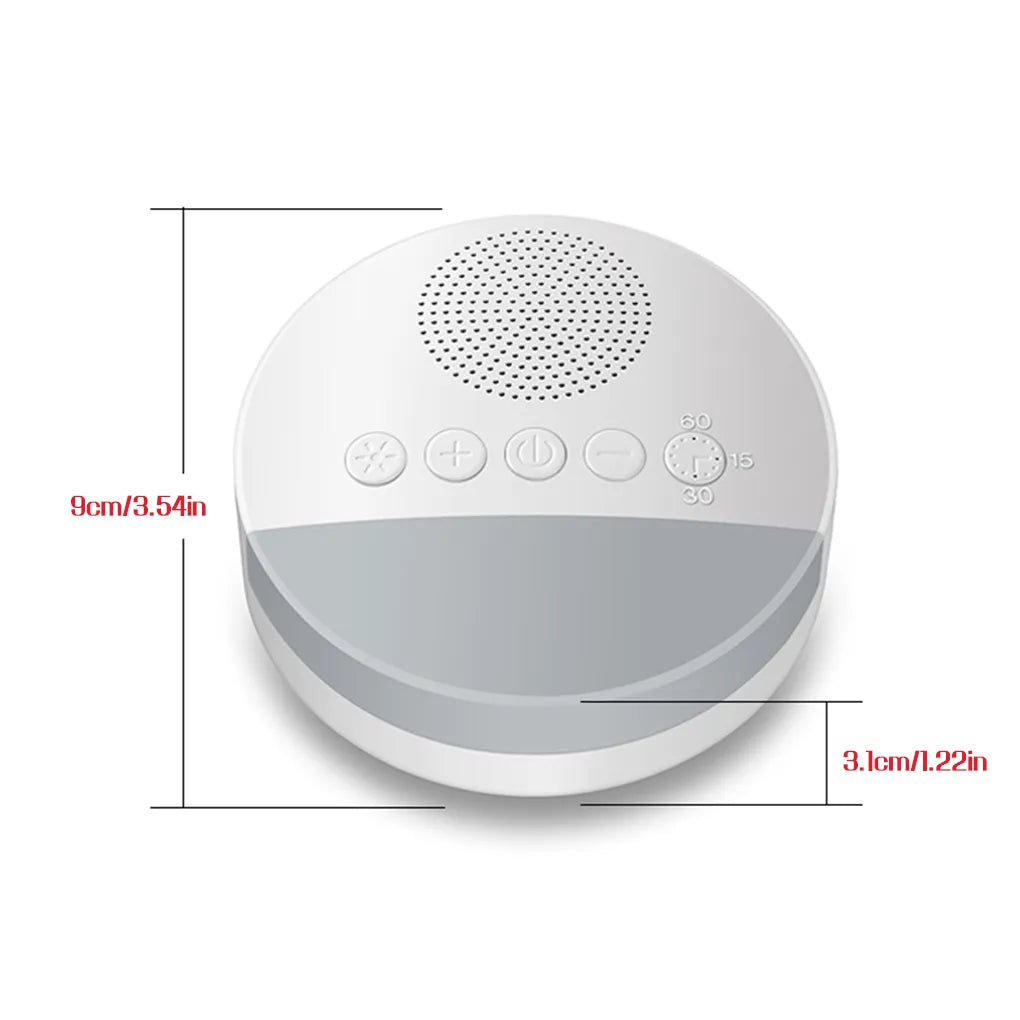 Baby White Noise Machine USB Rechargeable Timed Shutdown Sleep Machine Baby