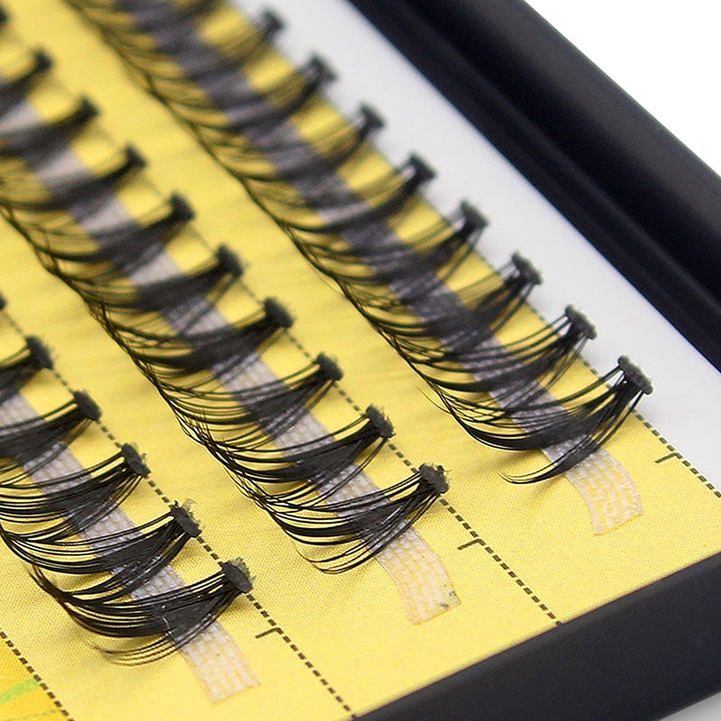 60 Bundles Mink Eyelash Extension Natural 3D