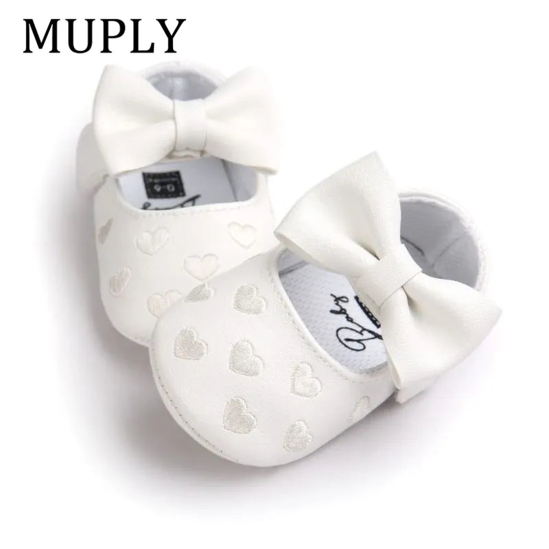 Baby PU Leather Baby Boy Girl Baby Moccasins Moccs Shoes