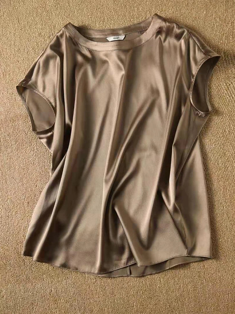 Silk Thin Short Sleeve Tees