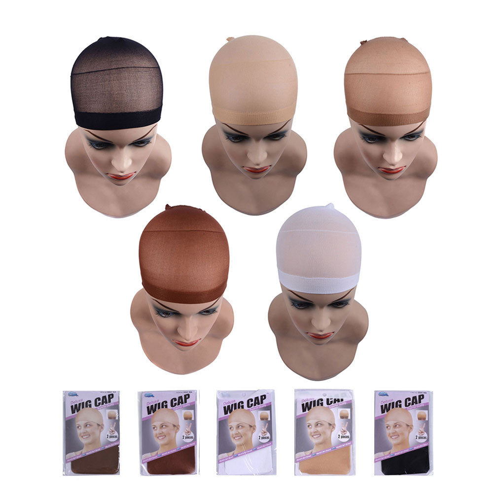 2 pcs/ Pack Wig Caps Hair NetS Weave  Hairnets Wig Free Size