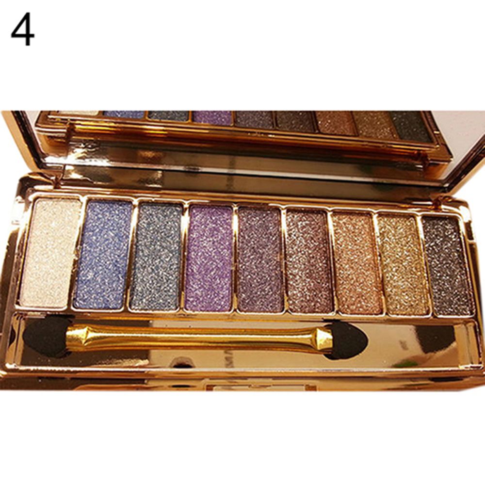9 colors Fashion Eyeshadow Palette Matte Eyeshadow Glitter Makeup Cosmetics