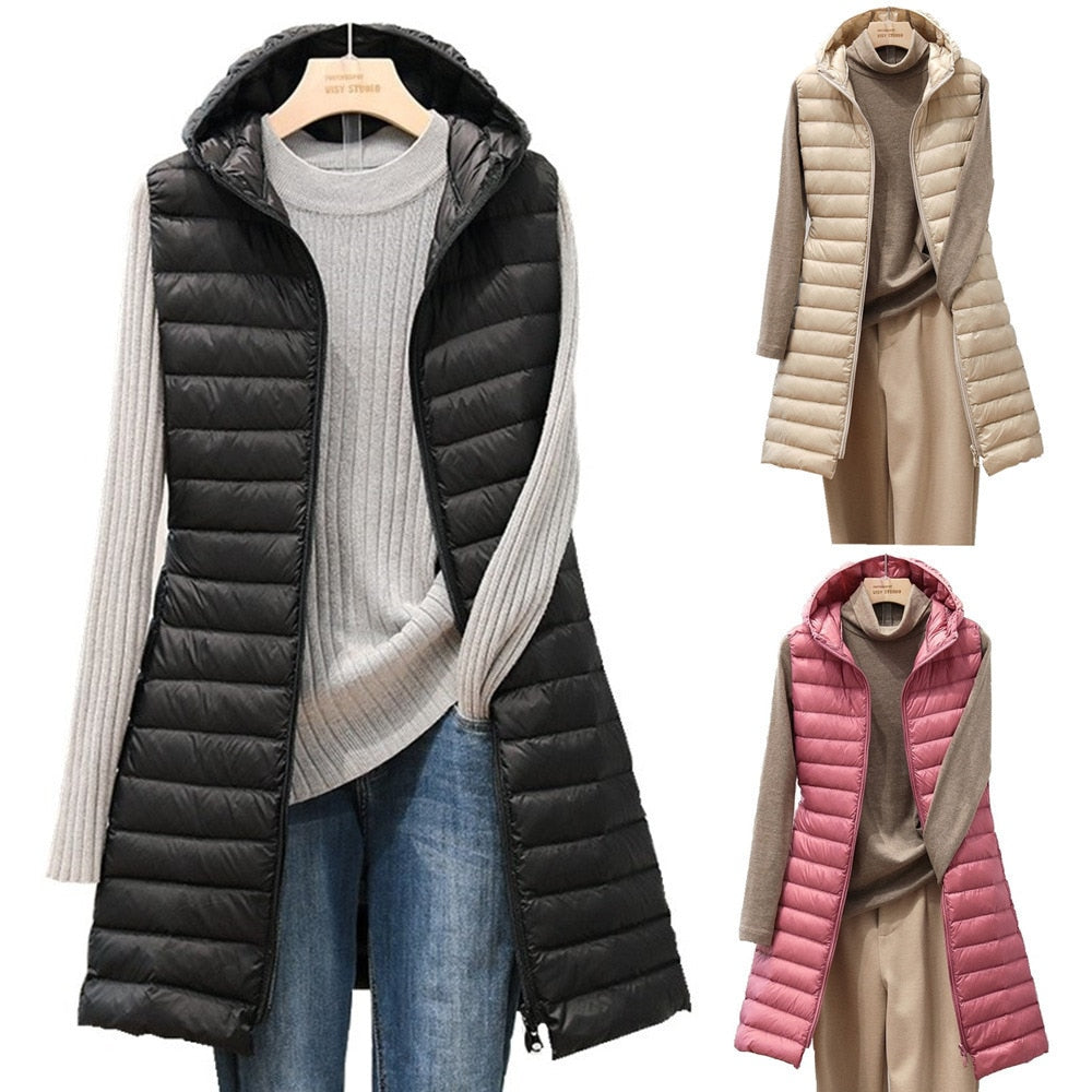 padded jacket waistcoat cotton