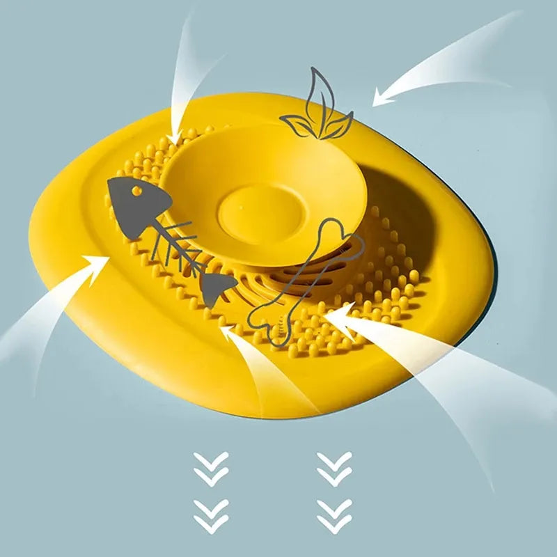 Silicone Kitchen Sink Plug Shower Filter