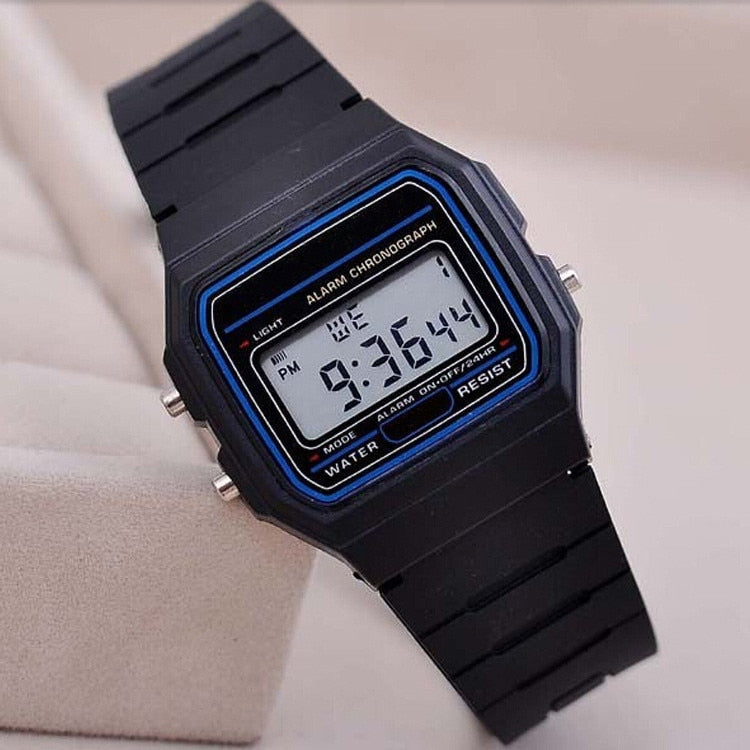 Fashion Digital Men's Watches Luxury Stainless