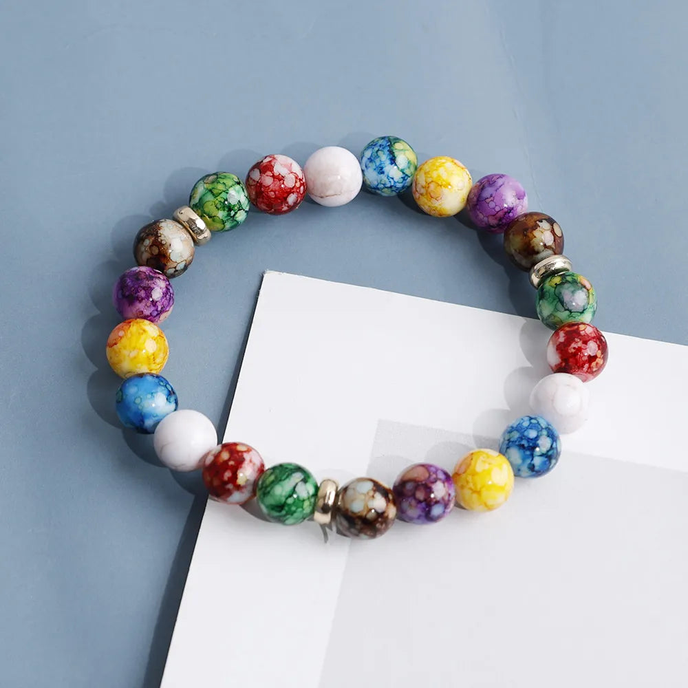 7 Chakra Reiki Stone Bracelet