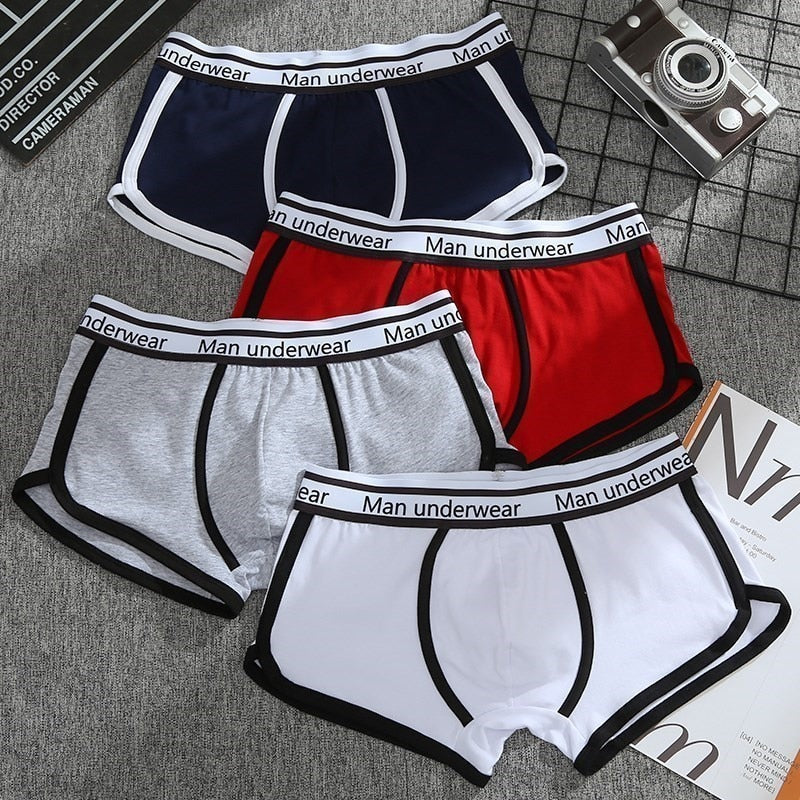 Boxer Mens Underwear Men Boxer Shorts Comfortable Cotton Plus size 4XL