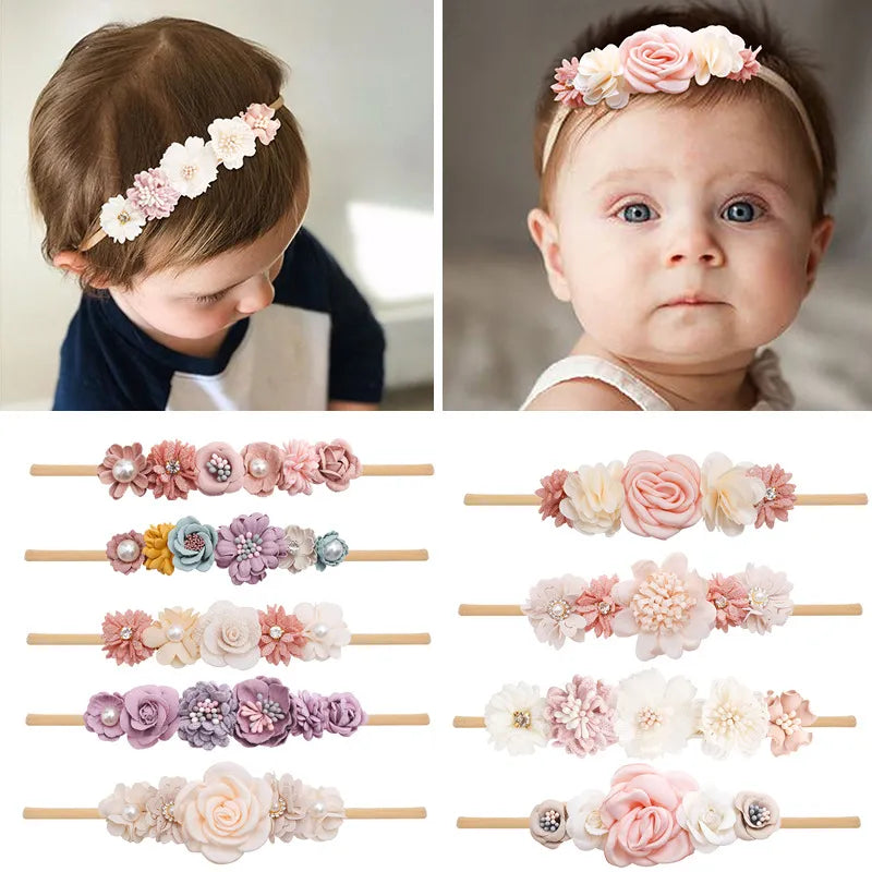 Baby Girl Headband Cute Baby Elastic Hair Band Newborn