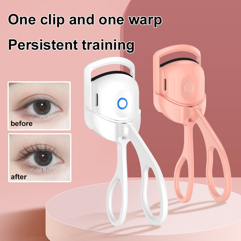 Eyelash Curler Portable Electric Heated Comb Eye Lash
