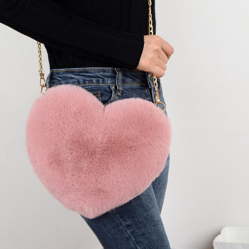 Fashion Women's Heart Shaped Handbags