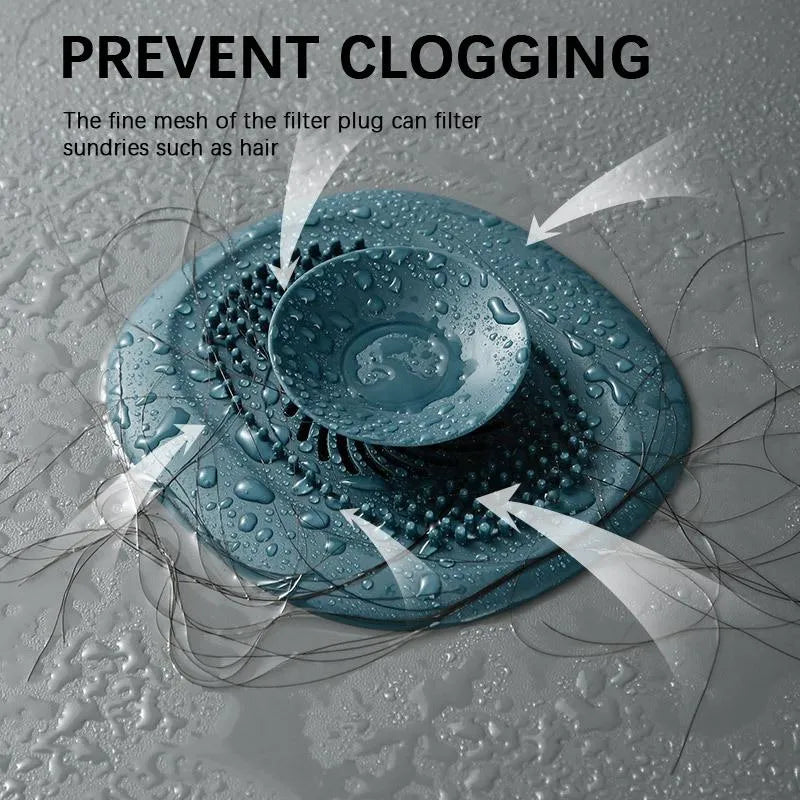 Silicone Kitchen Sink Plug Shower Filter