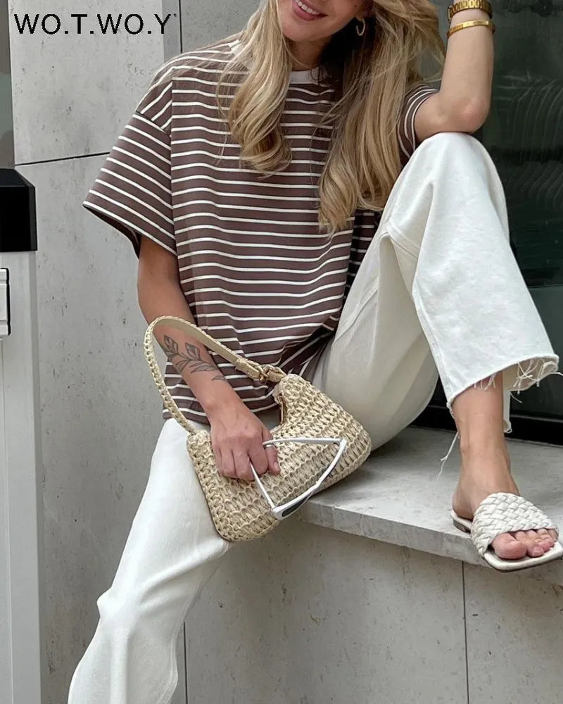 T-shirts Women 100% Cotton