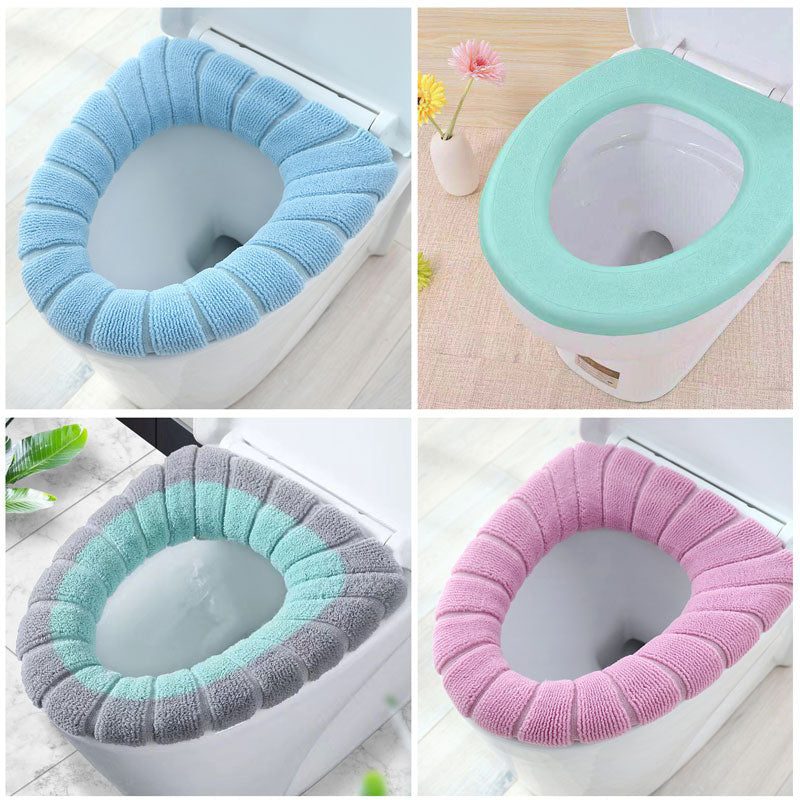 Winter Warm Toilet Seat Cover Waterpoof Soft