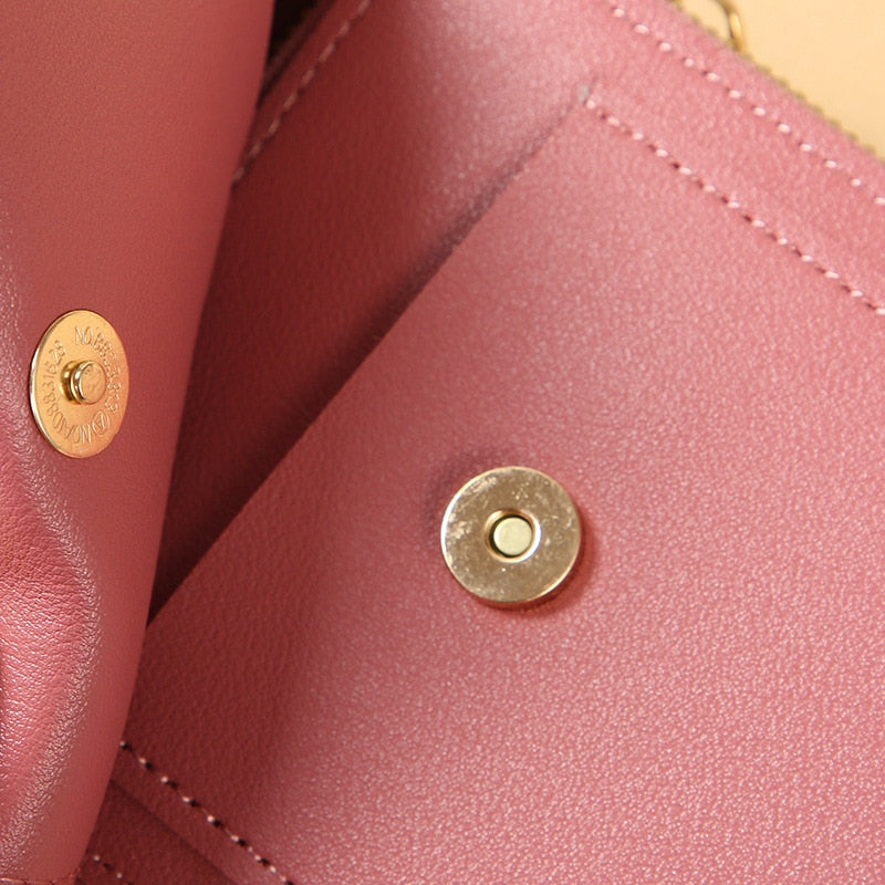 Women Bags Soft Leather Wallets Touch Screen Cell Phone