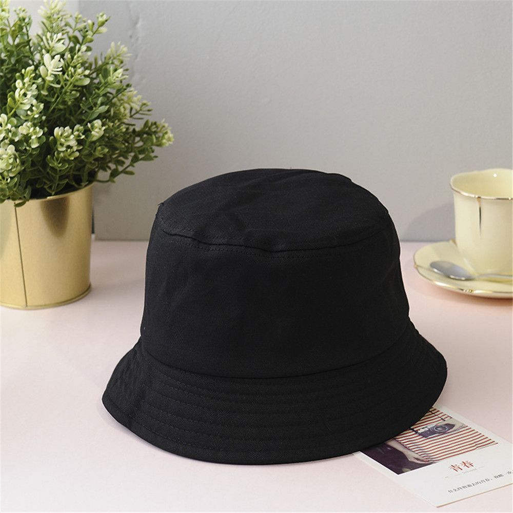 Cotton Summer Foldable Bucket Hat Unisex
