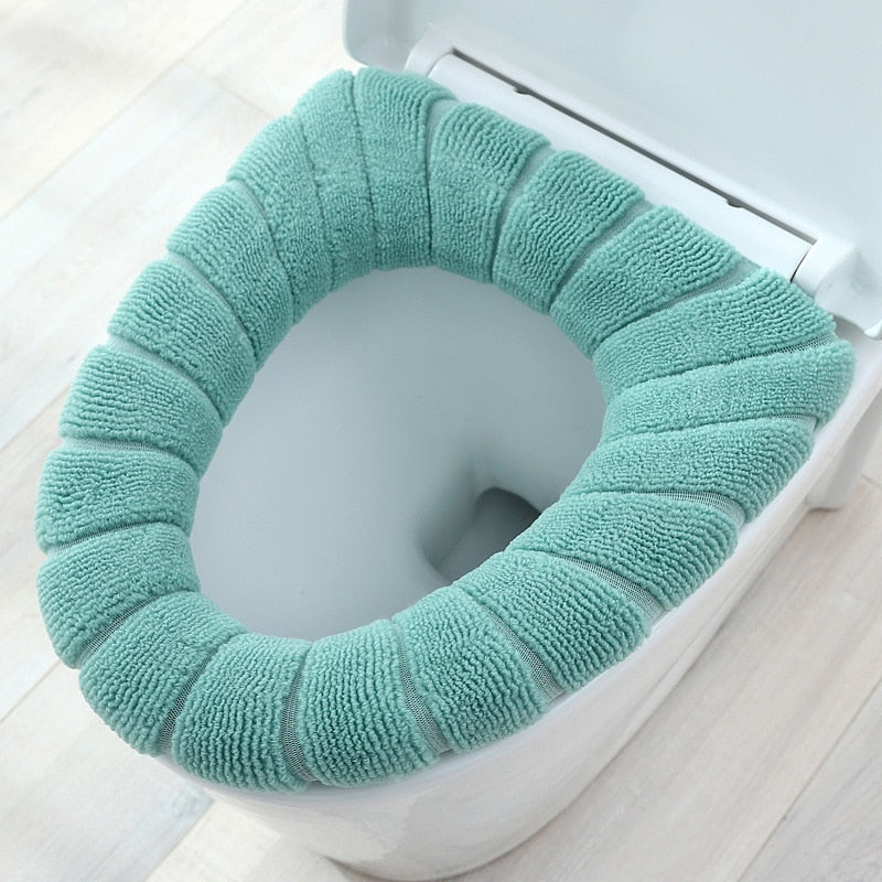 Winter Warm Toilet Seat Cover Waterpoof Soft