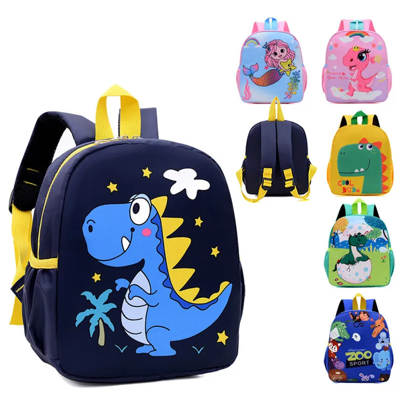 Cute Cartoon Kids SchoolBags Trendy Waterproof Backpack