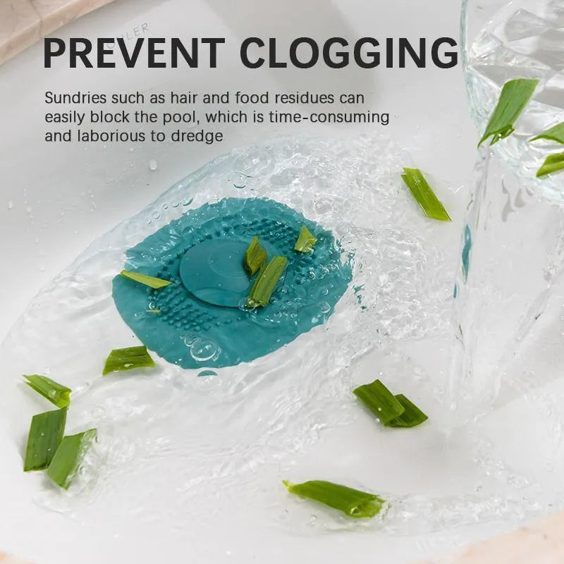 Silicone Kitchen Sink Plug Shower Filter