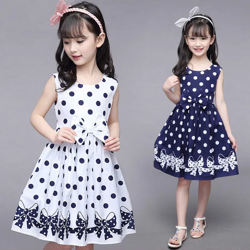 3-12 Years Girls Dress 2023 Summer Clothing Kids Baby Princess