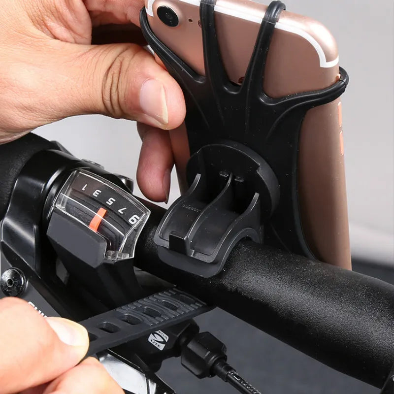 Baby Stroller Accessories Mobile Phone Holder Rack Universal 360 Rotatable