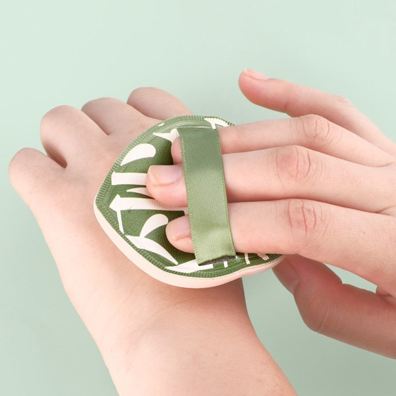 Air Cushion Cosmetic Puff Set With Storage Box Makeup