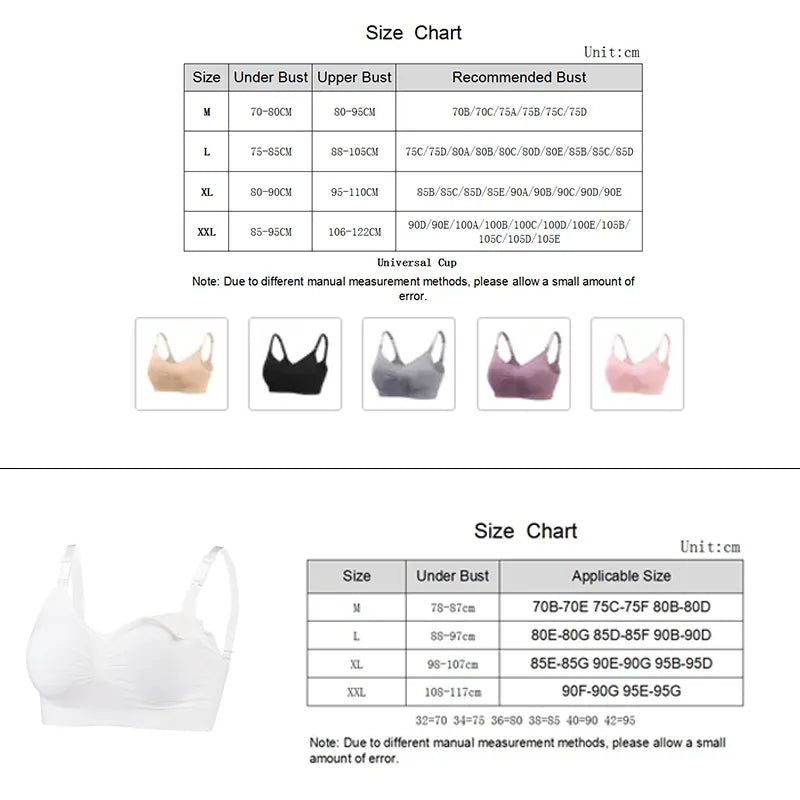 Maternity Bras Wirefree Nursing Bra Panties Set Pregnancy