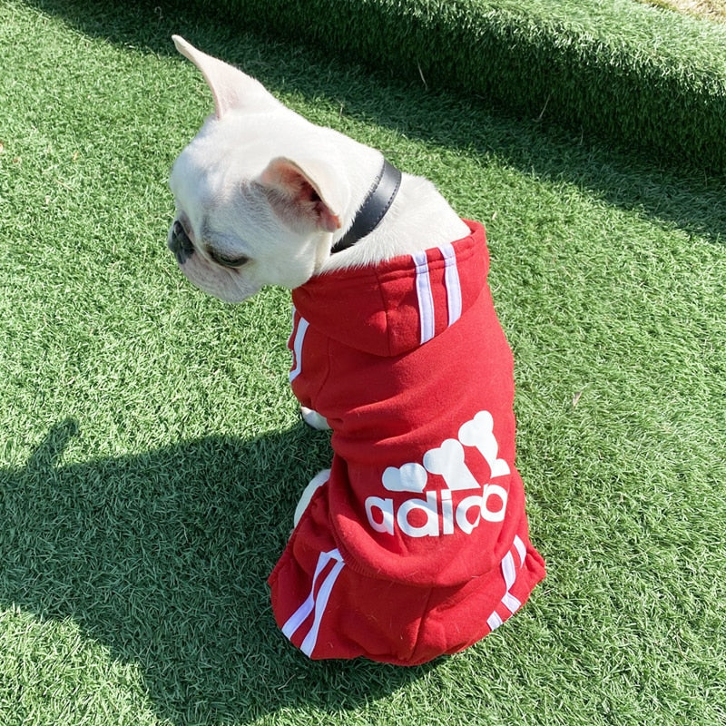 Adidog Clothes Autumn and Winter New Pet Clothes Small Medium Clothes Luxury Dog