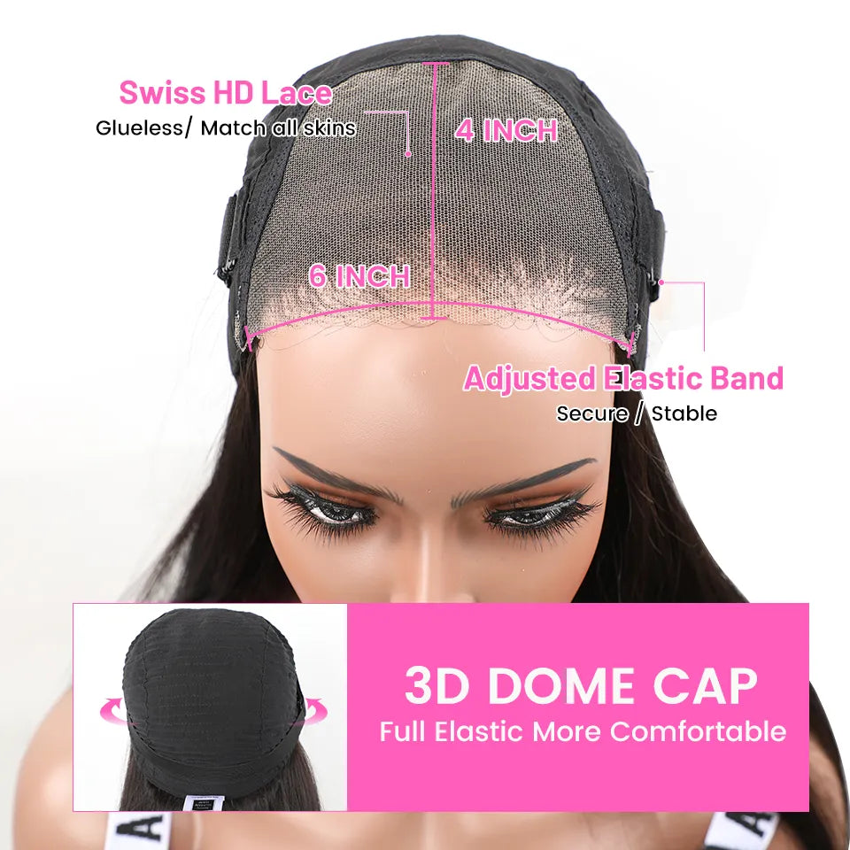 HAIR Wear And Go Glueless Human Hair Wig