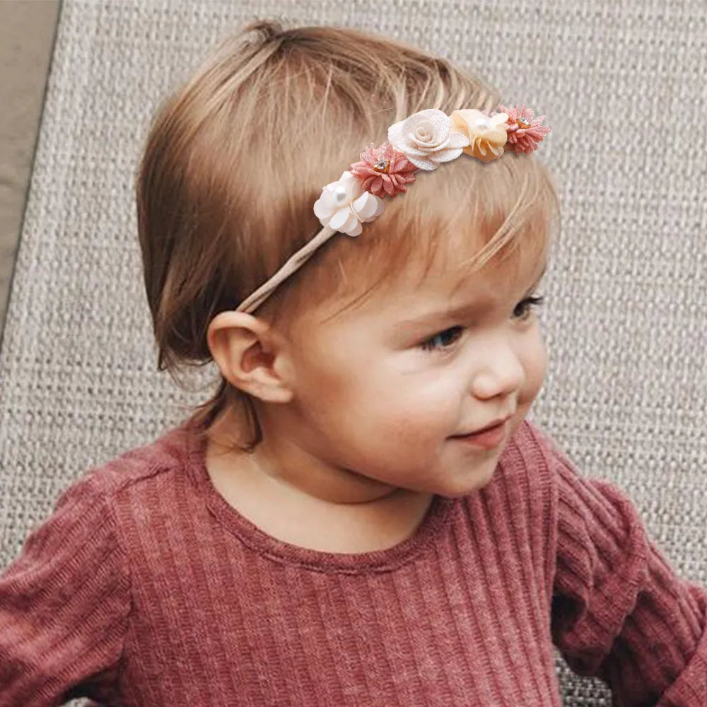 Baby Girl Headband Cute Baby Elastic Hair Band Newborn