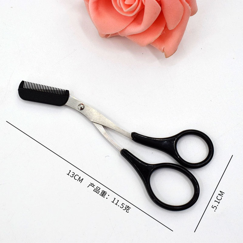 Eyebrow Trimmer Scissor Beauty Products for Women