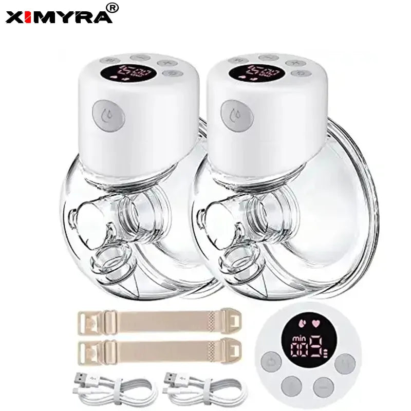 Hands Free Electric Breast Pumps Mother Milk Extractor