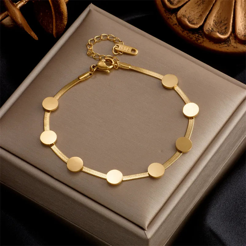 Link Chain Bangle Bracelet