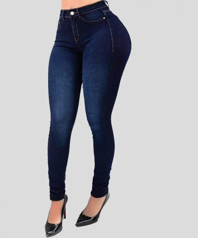 Jeans denim high waist